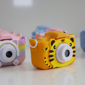 Çocuk eğlenceli kamera 2 inç kamera dijital kamera mini sevimli kedi köpek Unicorn çocuk oyuncakları dahili oyunlar için kamera L1 - Product Image 2