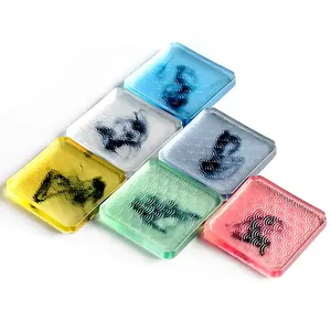 顶级定制方形圆形环氧树脂杯垫，带支架套件