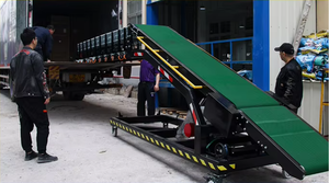 Automatic Conveyor <strong>System</strong> Retractable <strong>Load</strong> and <strong>Unload</strong> Belt Conveyor for Warehouse Use