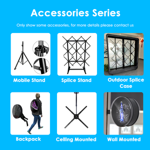 8 Blades 3d Hologram Projector Fan Hologram 42cm to 200cm Big Size Holographic <strong>Led</strong> Advertising <strong>Display</strong> Cloud Wifi App <strong>Control</strong> - Product Image 4