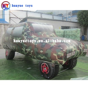 Inflatable Bể Xe Paintball Tương Tác Trò Chơi Bắn Súng Bắn Cung Mục Tiêu Không Khí Bunkers - Product Image 2