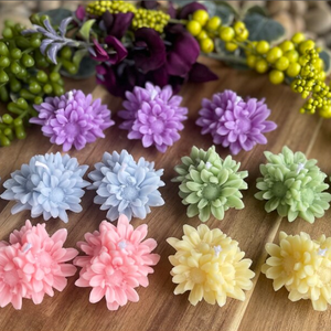 Nến hoa trà thủ công làm từ sáp đậu nành hoàn toàn tự nhiên - Product Image 2