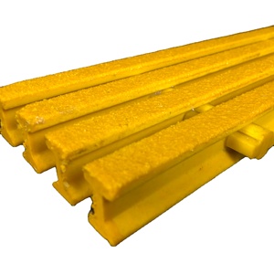 Fiberglas FRP pultruded ızgara I ve T barlar sığır koyun çiftliği taban döşemesi tuz örgü frp ızgara