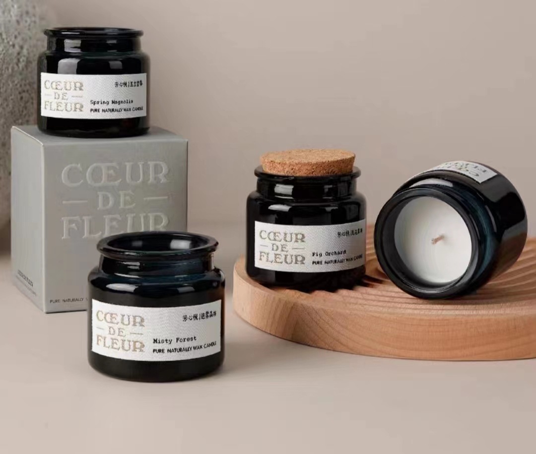 bouteille noire + bouchon