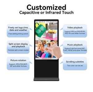 Lcd Commercial Advertising Display Bildschirm 50 Zoll vertikale Android-Version Bodenst änder Monitor Digital Signage Totem - Product Image 4