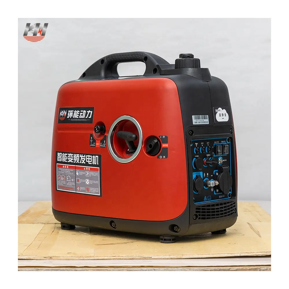 Pequeño generador de aceite de gasolina con arranque eléctrico para el hogar/2000W T2800 1kW Mini inversor portátil generador súper silencioso