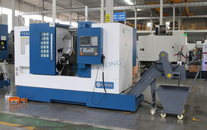 Torno Cnc GSK/Fanuc/Siemens a la venta, torno cnc de torneado, cama inclinada, máquina de torno Cnc de eje C Tck56D para Metal - Product Image 4