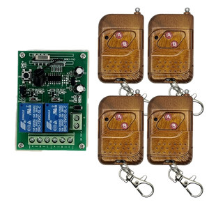433 DC12V HF-Sender-Empfänger modul mit rollendem oder festem Code aus Metall