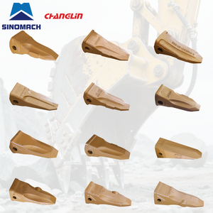Denti per Benna in Ghisa per Escavatori Komatsu PC200, CAT320, XCMG 380DK, LK400RC.K per Sostituzione Benna - Product Image 1