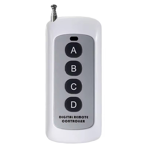 500m a lungo raggio porta automatica/cancello apriscatole universale 433MHz telecomando senza fili con codice di apprendimento in plastica - Product Image 1