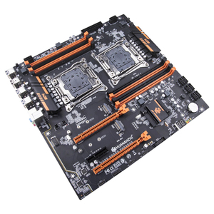X99 8D4 LGA 2011-3 XEON anakart çift CPU desteği E5 2640 2667 2666 2670 2680 2696 V3 V4 DDR4 RECC M.2 ATX sunucu - Product Image 2