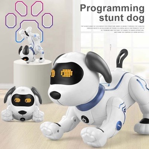 Giocattolo Robot intelligente personalizzabile che programma la simulazione acrobatica camminerà seguendo il telecomando interattivo giocattolo elettrico - Product Image 4