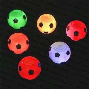 Thể Thao Đảng Tổ Chức Sự Kiện Món Quà Miễn Phí Phát Sáng Trong Bóng Tối Sáng Ngón Tay Đồ Chơi LED Mini Bóng Đá <span class=keywords><strong>Spinner</strong></span> Fidget Đồ Chơi Cho Viên Nang Đồ Chơi Phụ - Product Image 2