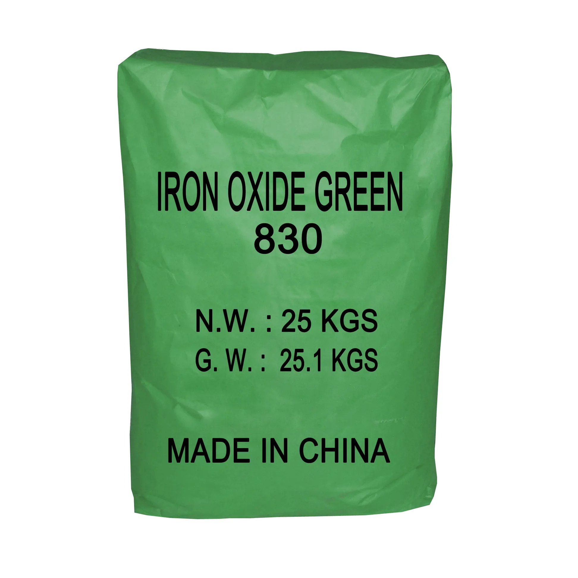 Color Verde óxido de hierro Fe2O3