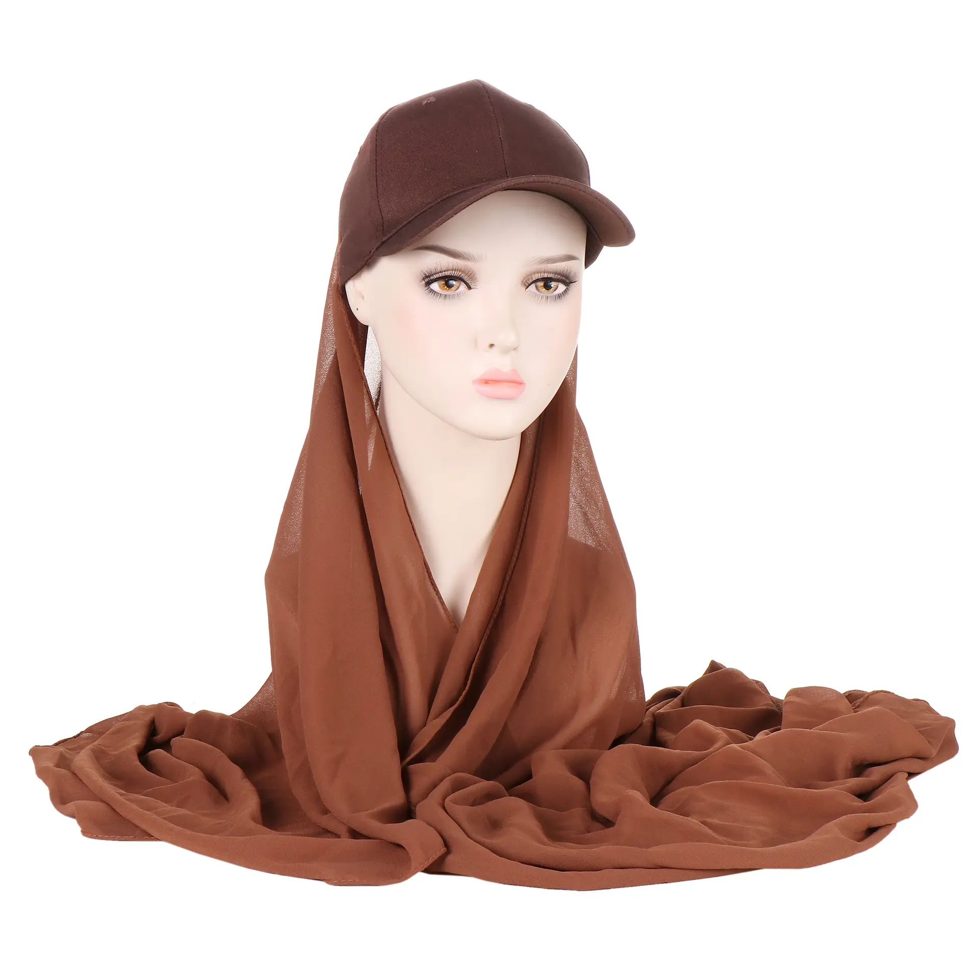 Hat Sport Hijab Khăn Choàng Khăn Turban Hồi Giáo Hồi Giáo Thời Trang Quần Áo Cho Phụ Nữ Mùa Xuân Mùa Hè Veil Phụ Kiện Undercap Bộ Hồi Giáo