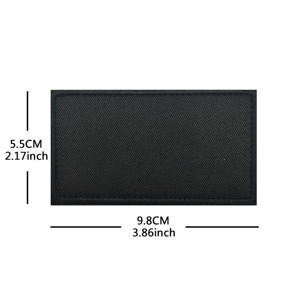 V01806-1 cuadrado negro DIY en blanco 10x55