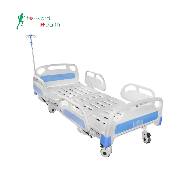 5 function luxury ICU electric hospital bed equipment surgical medical multifunction nursing bed for patient