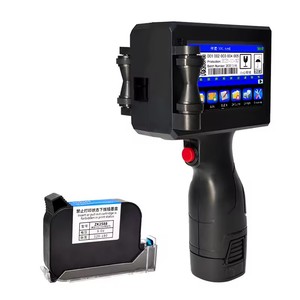 Palmare portatile digitale Touch Screen data di scadenza codice a barre codice a barre lotto numero di stampa stampante a getto d'inchiostro - Product Image 3