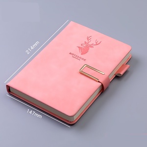 Pulsante all'ingrosso del magnete del taccuino di colore creativo di tipo personalizzato per il taccuino di fascia alta di affari dell'ufficio di viaggio - Product Image 4
