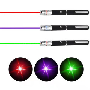 LED Rotlicht Einpunkt-Dreifarben-Lasers tift Leistungs starker Katzenspielzeug-Laserpointer - Product Image 1
