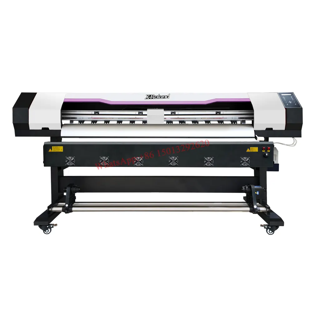 1.68 Large Format Indoor Inkjet Printer Eco Solvent Printer For Delicate Picture Printing