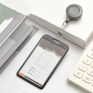 Chủ Thẻ Làm Việc Kim Loại Với Nhựa Có Thể Thu Vào Huy Hiệu Reel Cho Nhân Viên Bệnh Viện Nhân Viên Y Tế ID Thẻ Trường Hợp Clip Keychain - Product Image 4