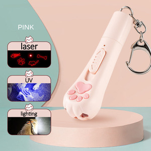 Di lusso moderno divertente interattivo puntatore Laser Pet gatto giocattolo con Uv,5 tipi fantasia a infrarossi e luce bianca - Product Image 6