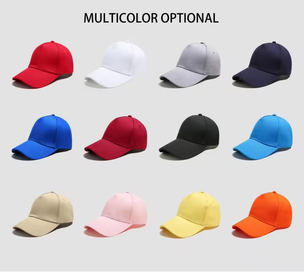 Gorra de béisbol de 5 paneles