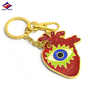Longzhiyu 14 Years Manufacturer Hollow <strong>Out</strong> Leaf Keychain Hard Enamel Keyring Delicate Metal <strong>Key</strong> Chain Factory Wholesale - Product Image 2