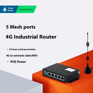 Unicom Telecom Netcom Enrutador industrial portátil 4G Enchufable WiFi móvil Internet y solución de red de comunicación inalámbrica - Product Image 3