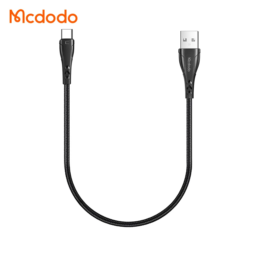 Mcdodo QC4.0 QC3.0 USB Type C Super Fast Cable 0.2M 1.2M USB Nylon Braided Data Cables USB C For Oppo vivo xiaomi samsung