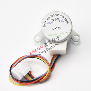Cheap schritt winkel 7.5 grad 5 draht 20BYJ46 20mm 5v DC Stepper Motor mit getriebe für smart-home geräte - Product Image 2