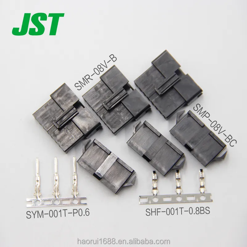 SMR-05V-B de conector, 2,5-5 pines, 2,5 MM, carcasa de plástico negro