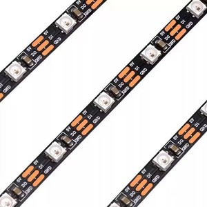 RGB 5V 5050 SMD 5mm Width Narrow PCB Flexible <strong>LED</strong> <strong>Strip</strong> Bulk <strong>Addressable</strong> WS2812B <strong>Digital</strong> <strong>LED</strong> <strong>Strip</strong> Light