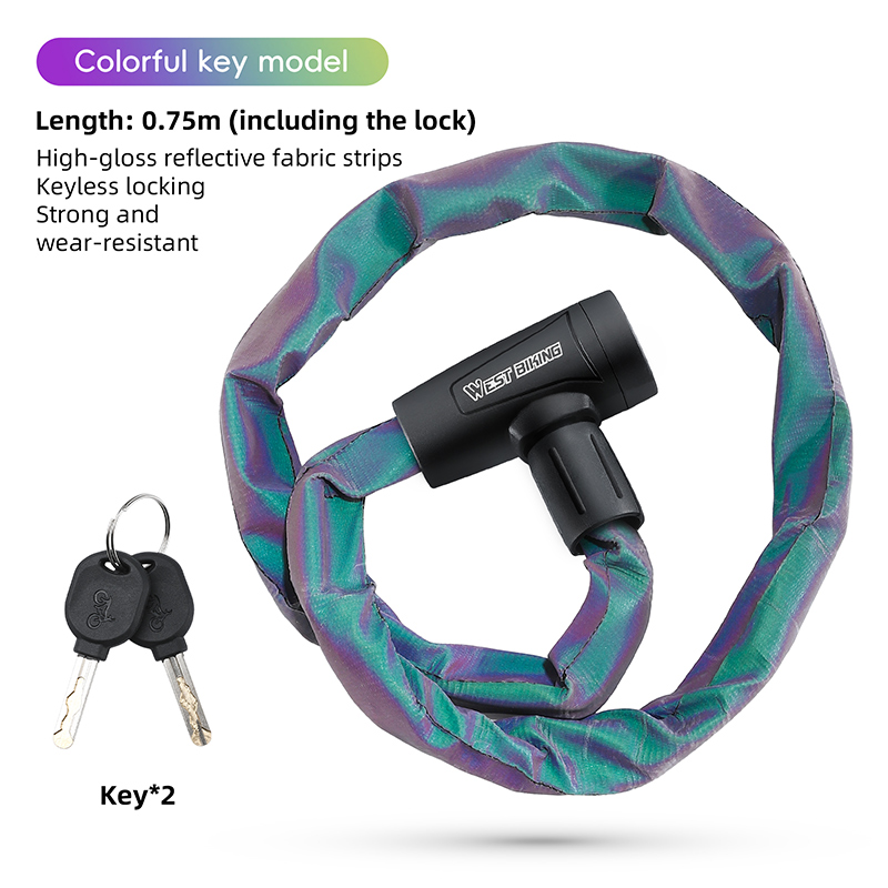 Colorful reflective-key