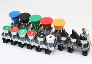 22mm Xb2 1nc / No momentaneo auto-Reset Start Stop Flat Touch Switch con il simbolo della freccia - Product Image 6
