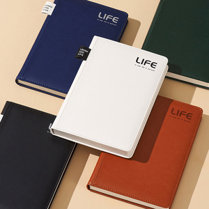 HK cuaderno blanco simple engrosado uso de oficina logotipo imprimible caja de regalo personalizada de gama alta Bloc de notas A5 - Product Image 3