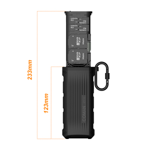 科曼E10读卡器USB 3.1型适配器存储卡盒存储盒防水SD TF高速工具箱 - Product Image 1