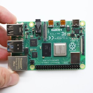 Ahududu Pi 4B 2GB SDRAM geliştirme kurulu BCM2711 dört çekirdekli Cortex-A72 tek kart bilgisayar kitleri