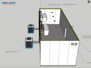 Toptan fabrika satış yüksek performans düşük gürültü evaporatör soğuk oda için otomatik özelliği ile HAVA SOĞUTUCU birim yeni durum - Product Image 4