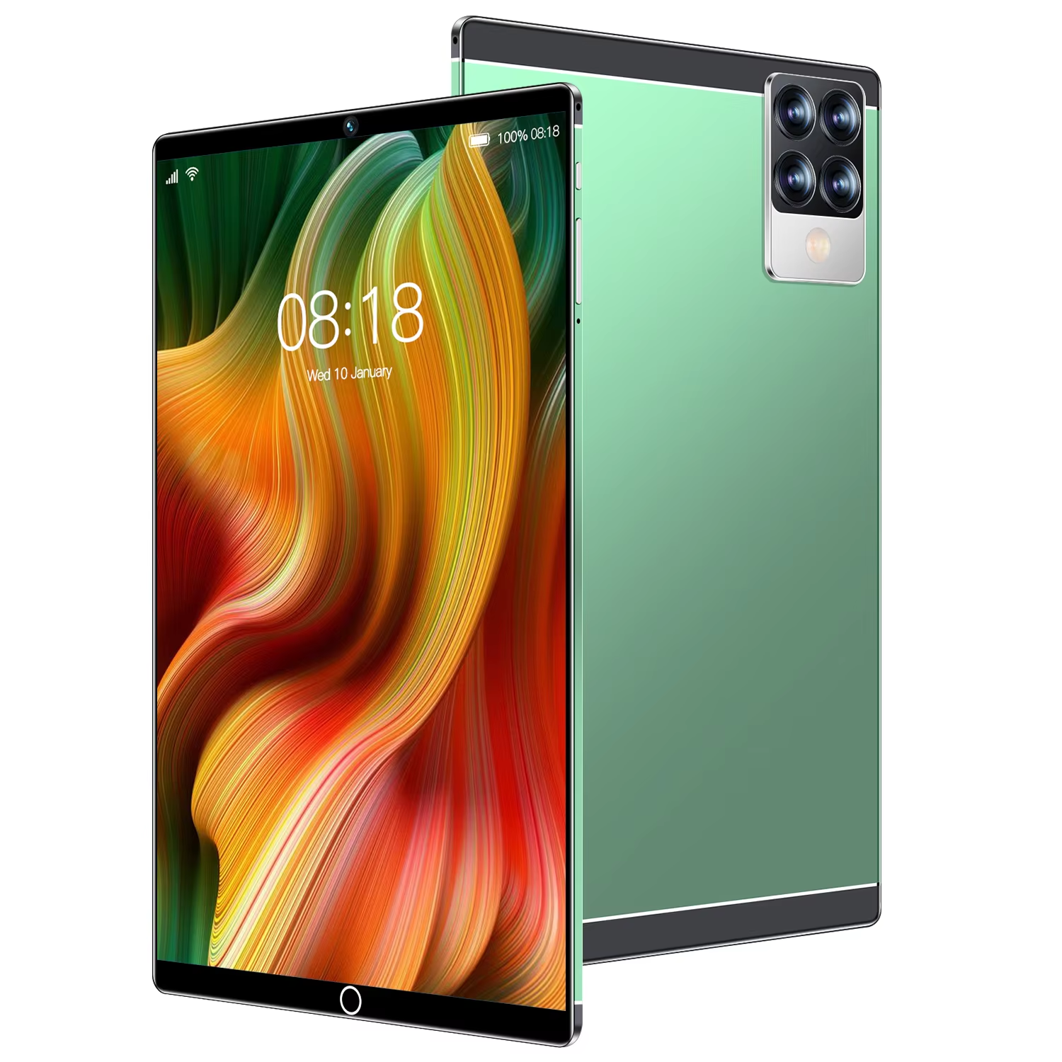 สีเขียว