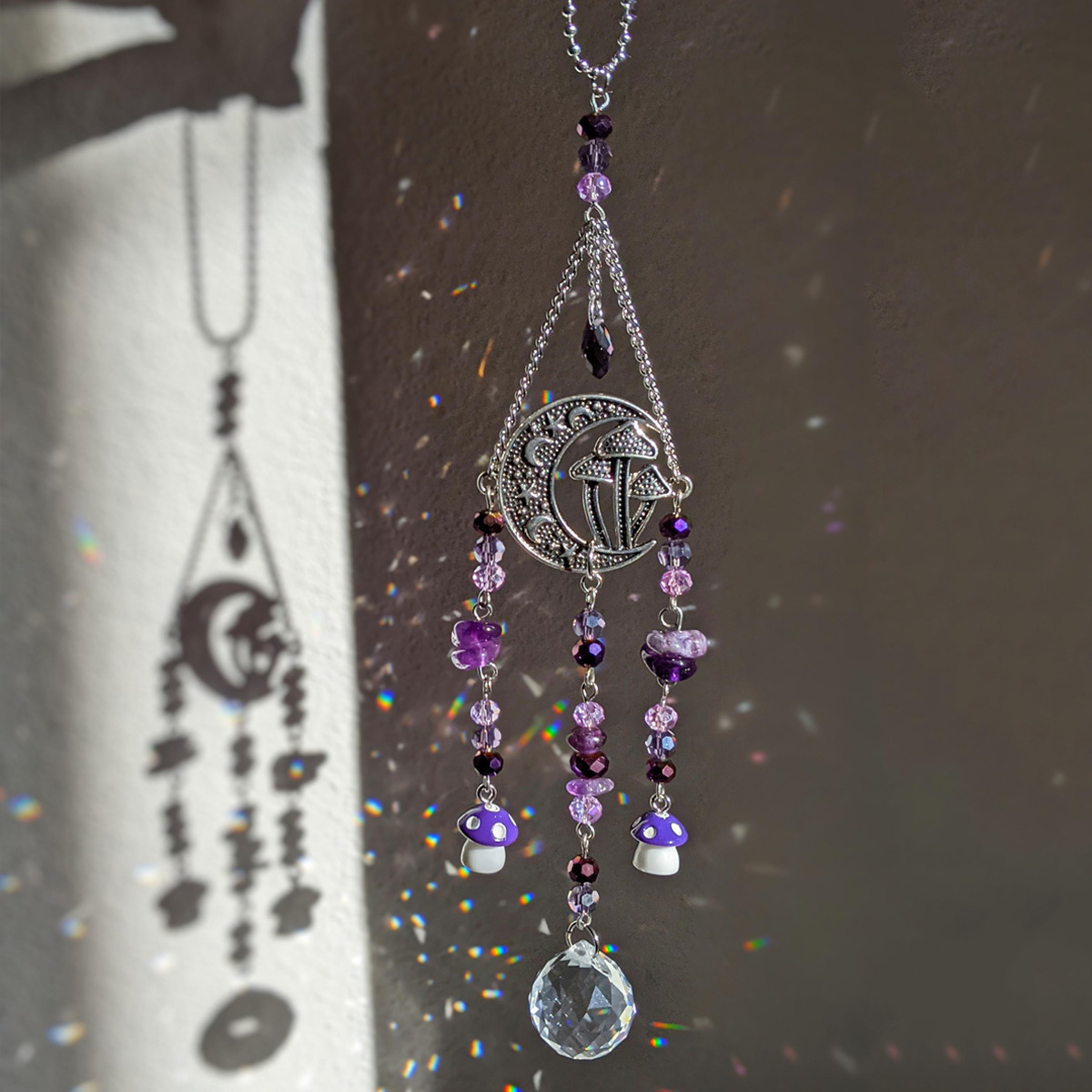 Champignon de lune violet