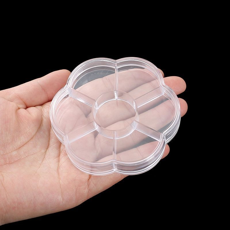 Transparent 7-square plum blossom