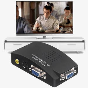 Caja Convertidora de vídeo a VGA HDTV Adaptador convertidor de monitor AV a VGA - Product Image 3