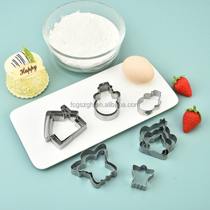 Set of 12 Pieces Heart-Shaped Stainless Steel Cookie Cutters round Cake Tools for <strong>Baking</strong> &amp; Decorating for Cookie &amp; Cake <strong>Suit</strong> - Product Image 4