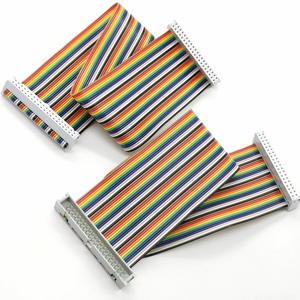 Cavo di prolunga a nastro piatto arcobaleno da 40pin 2.54mm per raspberry pi GPIO di generazione 3/2/4B fai da te - Product Image 1