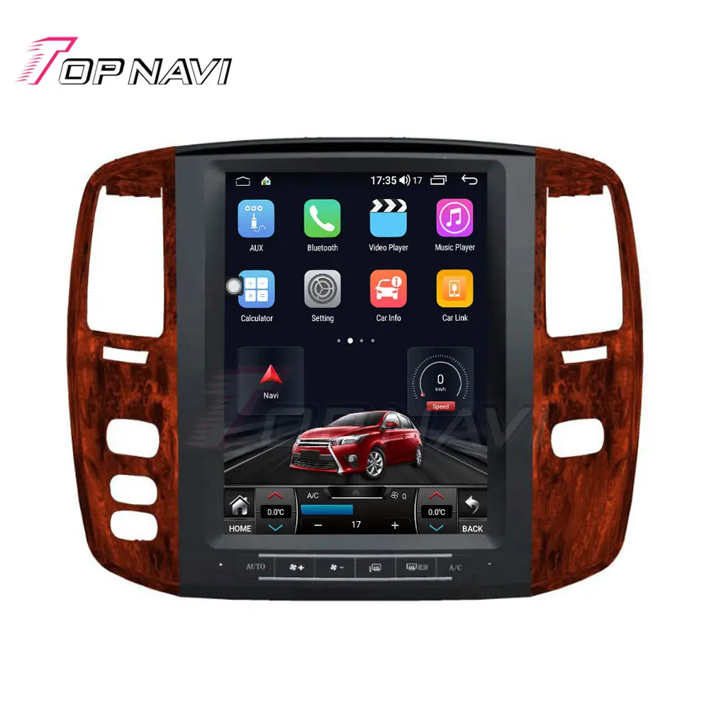 12.1 inch IPS màn hình cảm ứng xe Video Player cho TOYOTA LAND CRUISER 2003 2004 2005 2006 2007 Android đài phát thanh tự động Stereo Car DVD