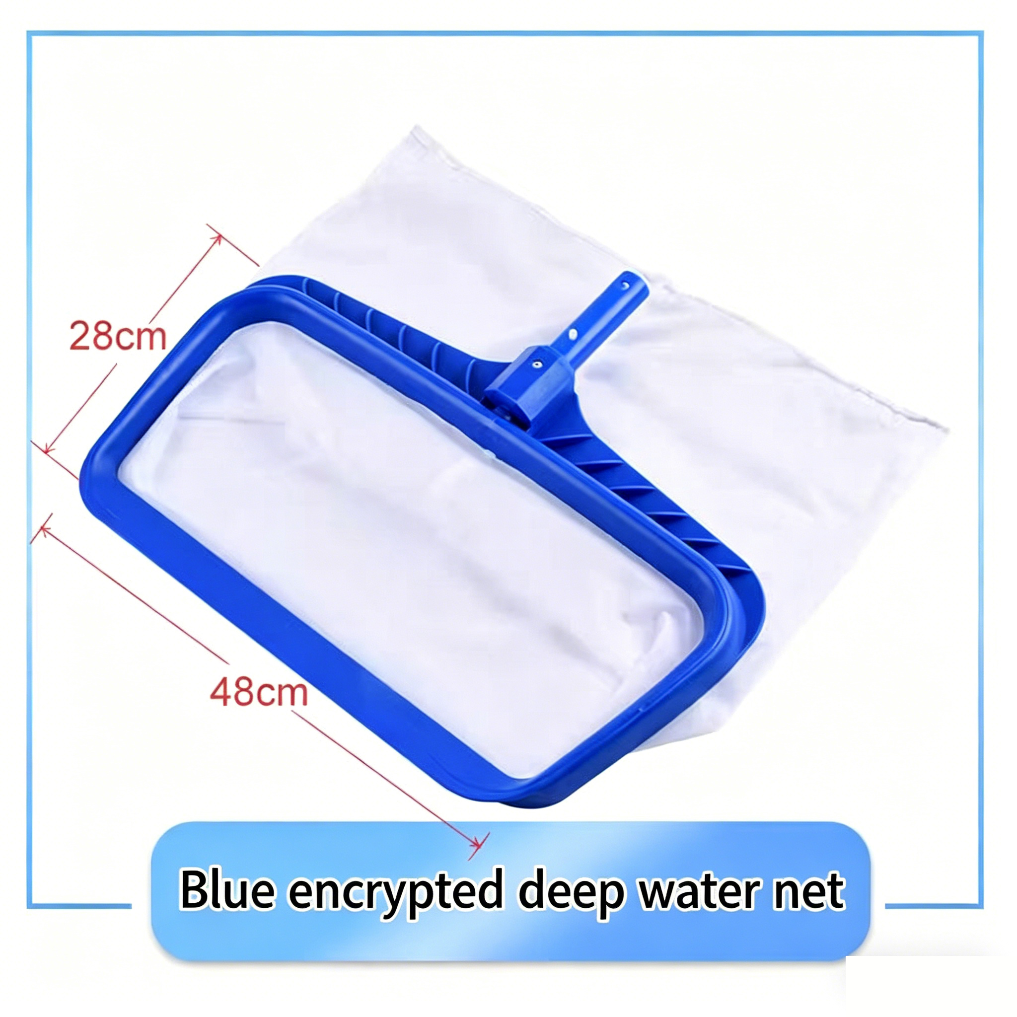 Red de superficie encriptada blanca para aguas profundas
