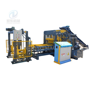 Máquina de pavimentación de bloques de hormigón, dispositivo hidráulico completamente automático para hacer ladrillos de enclavamiento, QT4-15C - Product Image 5