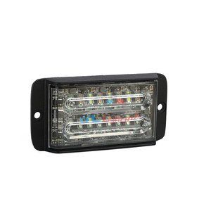 26 flaş desenleri ile yüksek kalite fabrika kaynağı yüksek güç çift renk led strobe grille işıklar yüzey montaj mangal lambası - Product Image 3